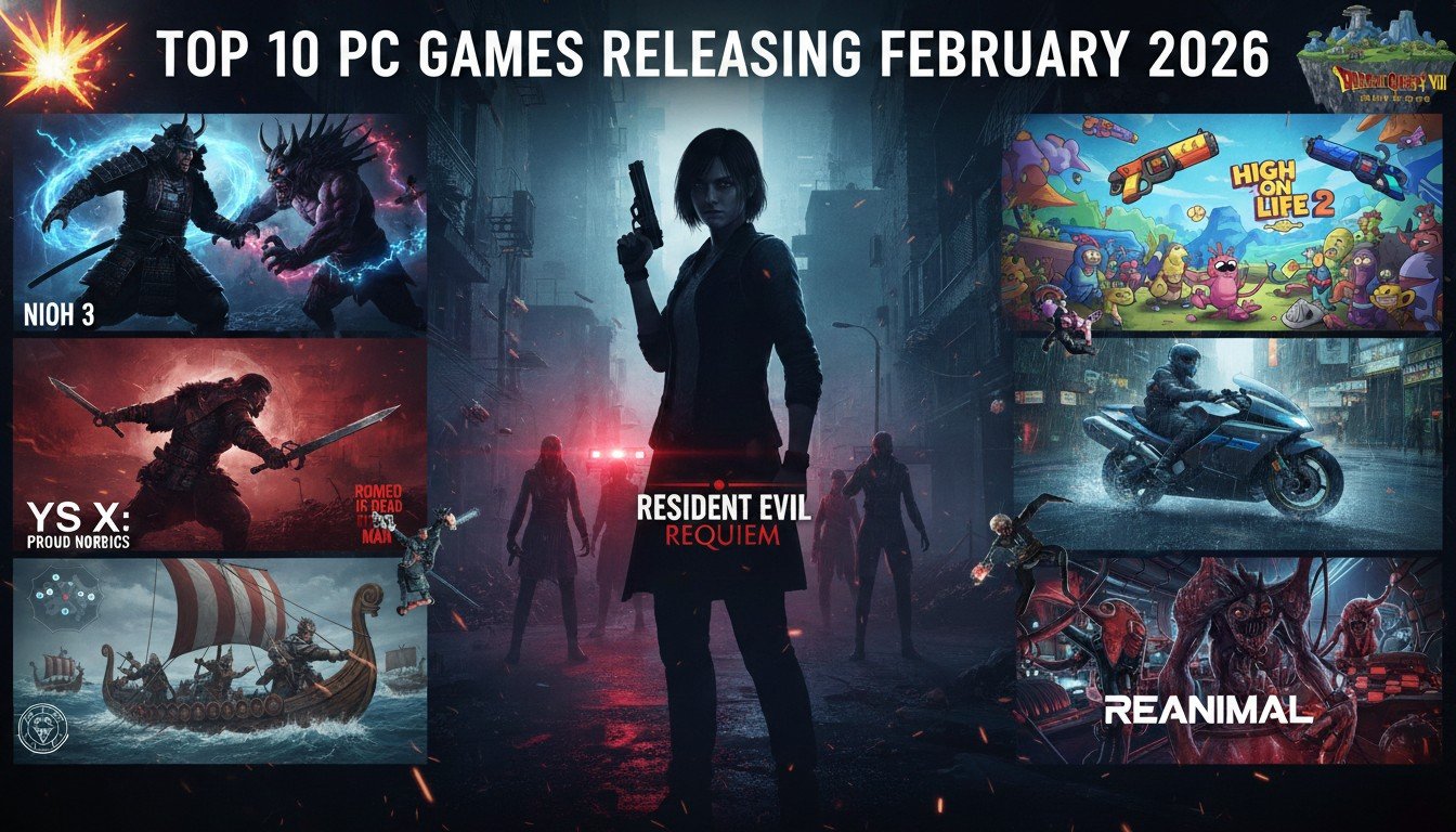 Best PC Games Releasing in February 2026